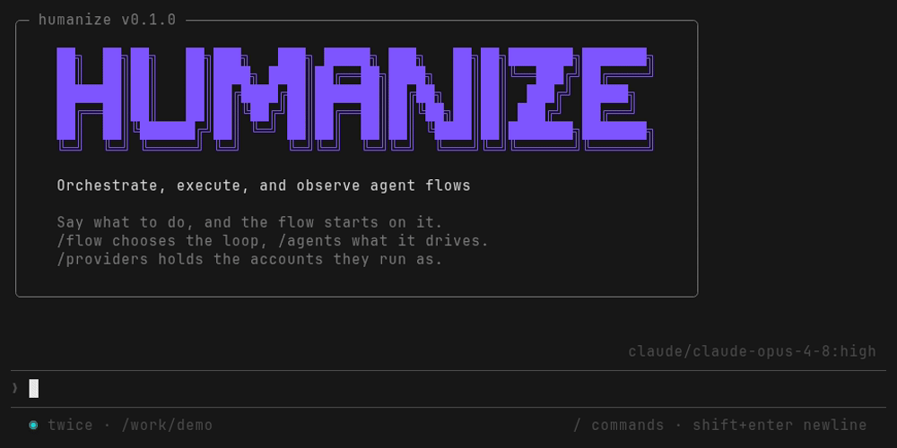 /settings opening on what is true of this machine, then tab to this directory: workspace,
flow, profile and forget